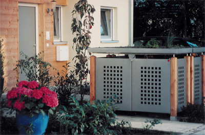 Modell CLASSIC-Compact f�r 2 x 120 Liter Tonnen